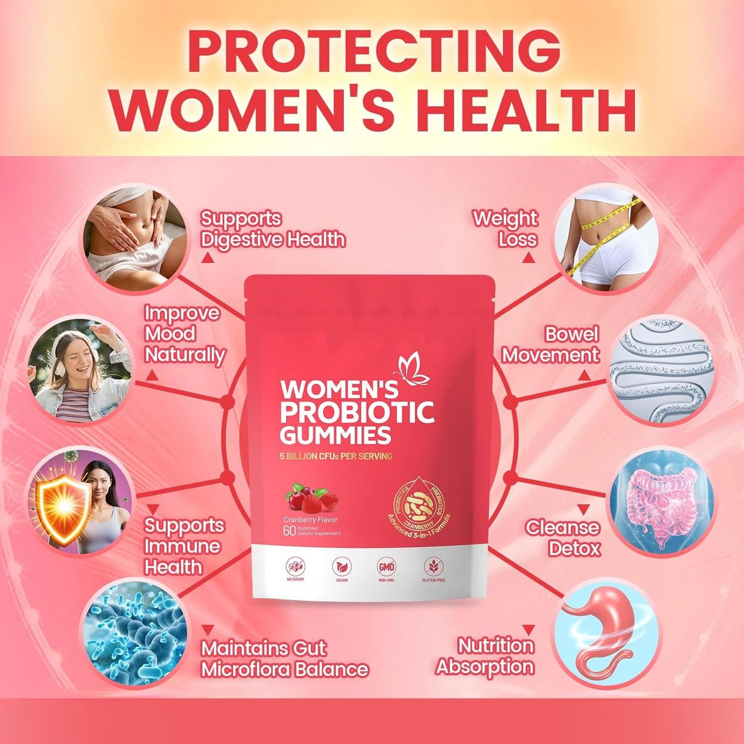 Feminine Balance Women's Probiotic Gummies: image 5